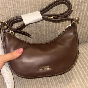 Tommy Hilfiger Chocolate Brown Shoulder Bag